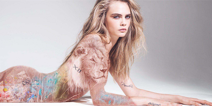 Cara Delevingne sauvage comme les animaux qu'elle défend