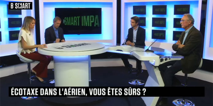 Smart Impact 30 septembre : Pascale Baussant, pour ou contre l'écotaxe dans l'aérien, Blinx