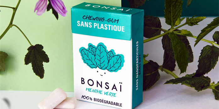 Bonsaï : le chewing-gum biodégradable