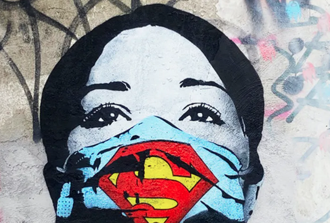Quand la pandémie inspire le street art